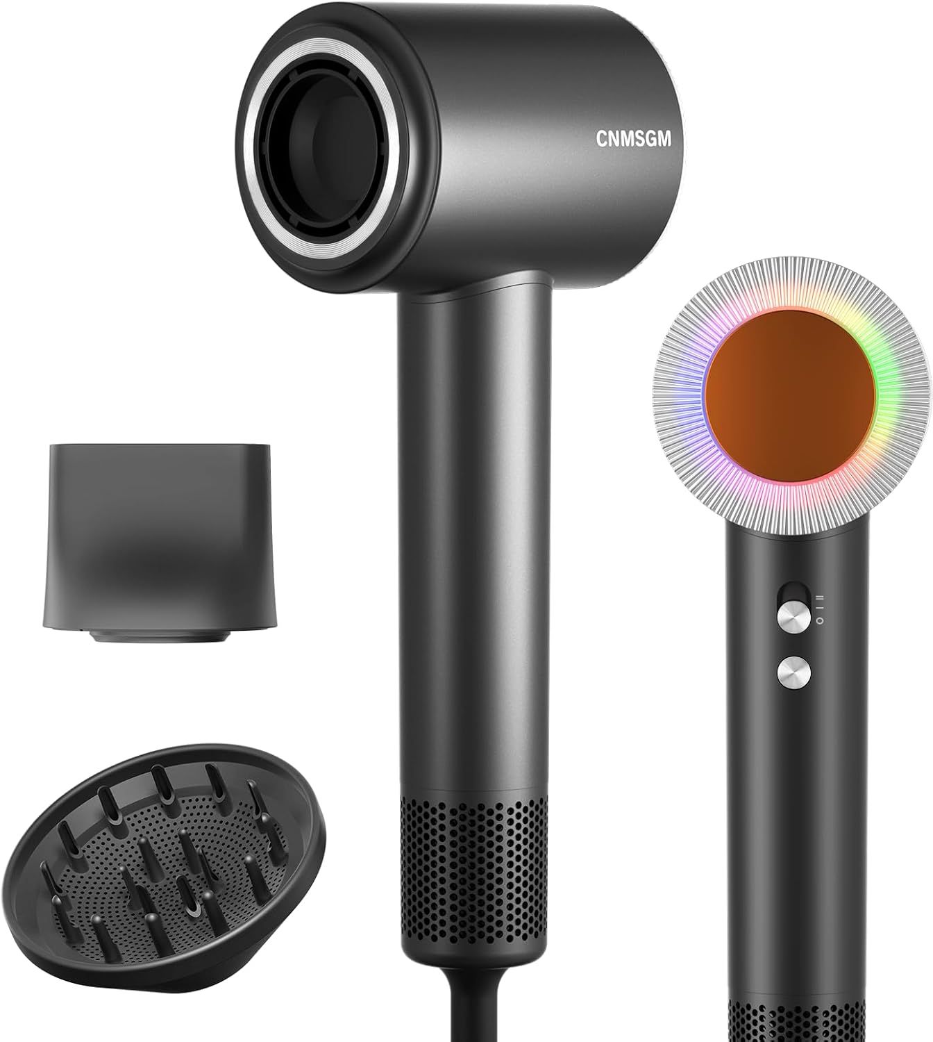 Hair Dryer, 160000 RPM Professional High-Speed Blow Dryer