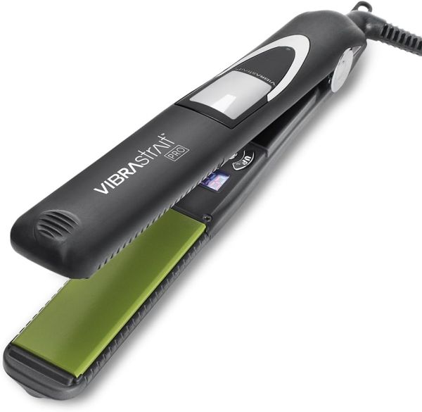 Vibrastrait Pro Vibrating Ceramic Tourmaline Ionic Flat Iron