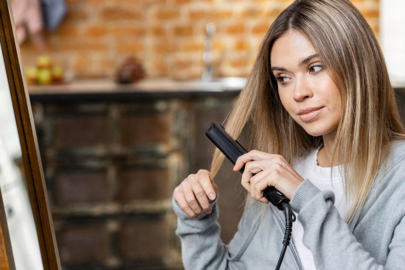flat iron for fine hair