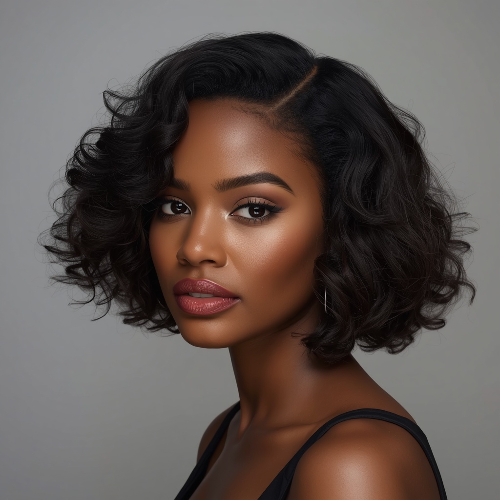  Curly Bob
