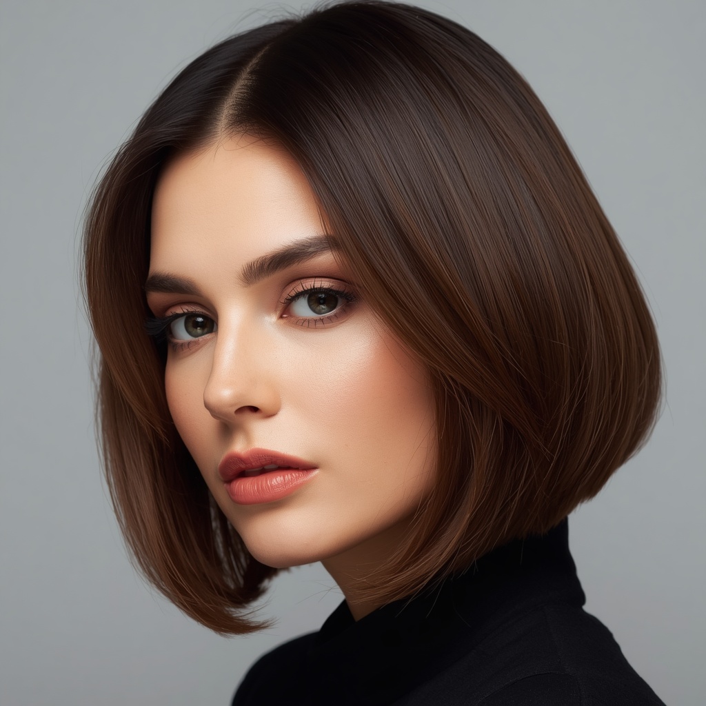 Modern Bob with Face-Framing Layers